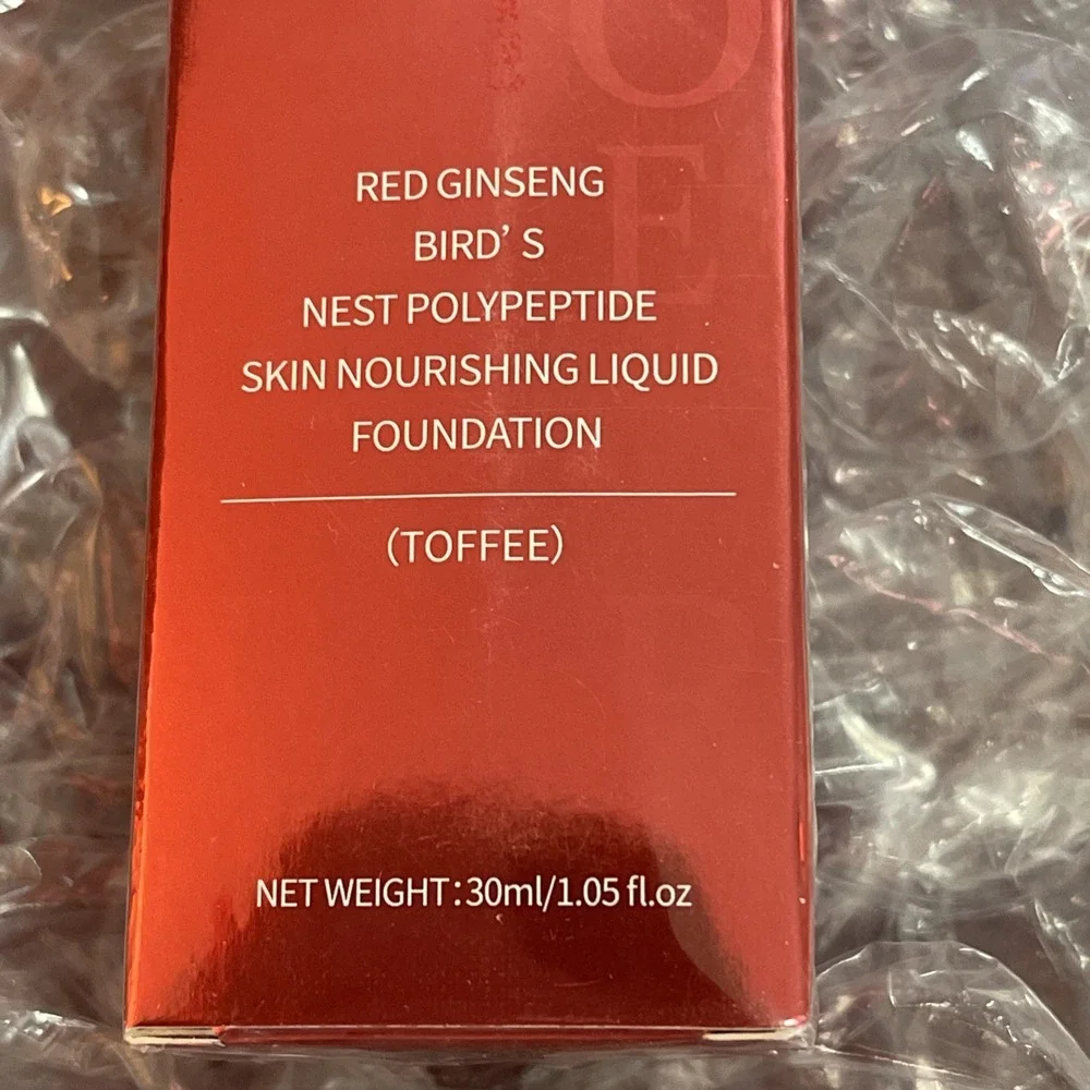 Fv Sk Forever Red Ginseng Birds Nest Polypeptide Nourishing Foundation‎ Toffee